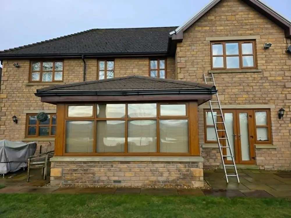 Completed conservatory roof by Kings Roofing