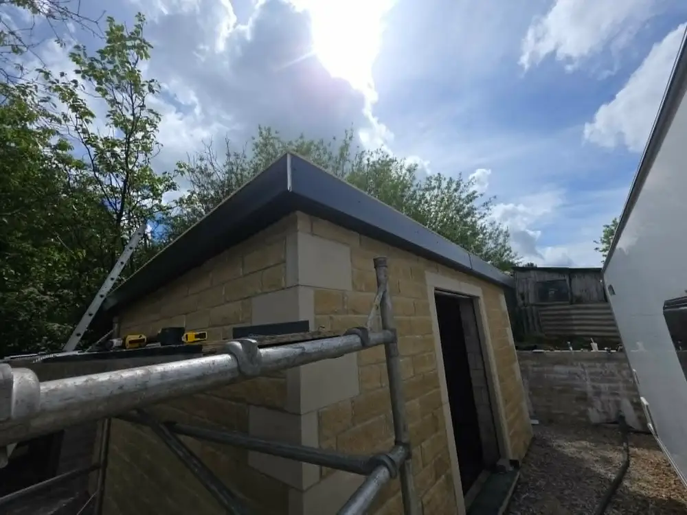 Flat roof construction by Kings Roofing
